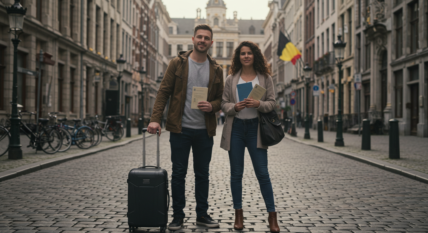 Como morar na Bélgica legalmente sendo brasileiro: guia completo 2025